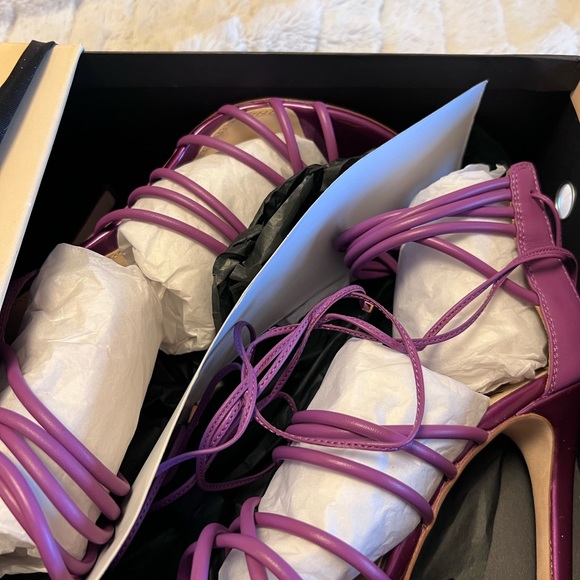 Rare NIB Misha Nonoo x Aldo RISE collaboration Birchell wrap stiletto - Picture 3 of 8